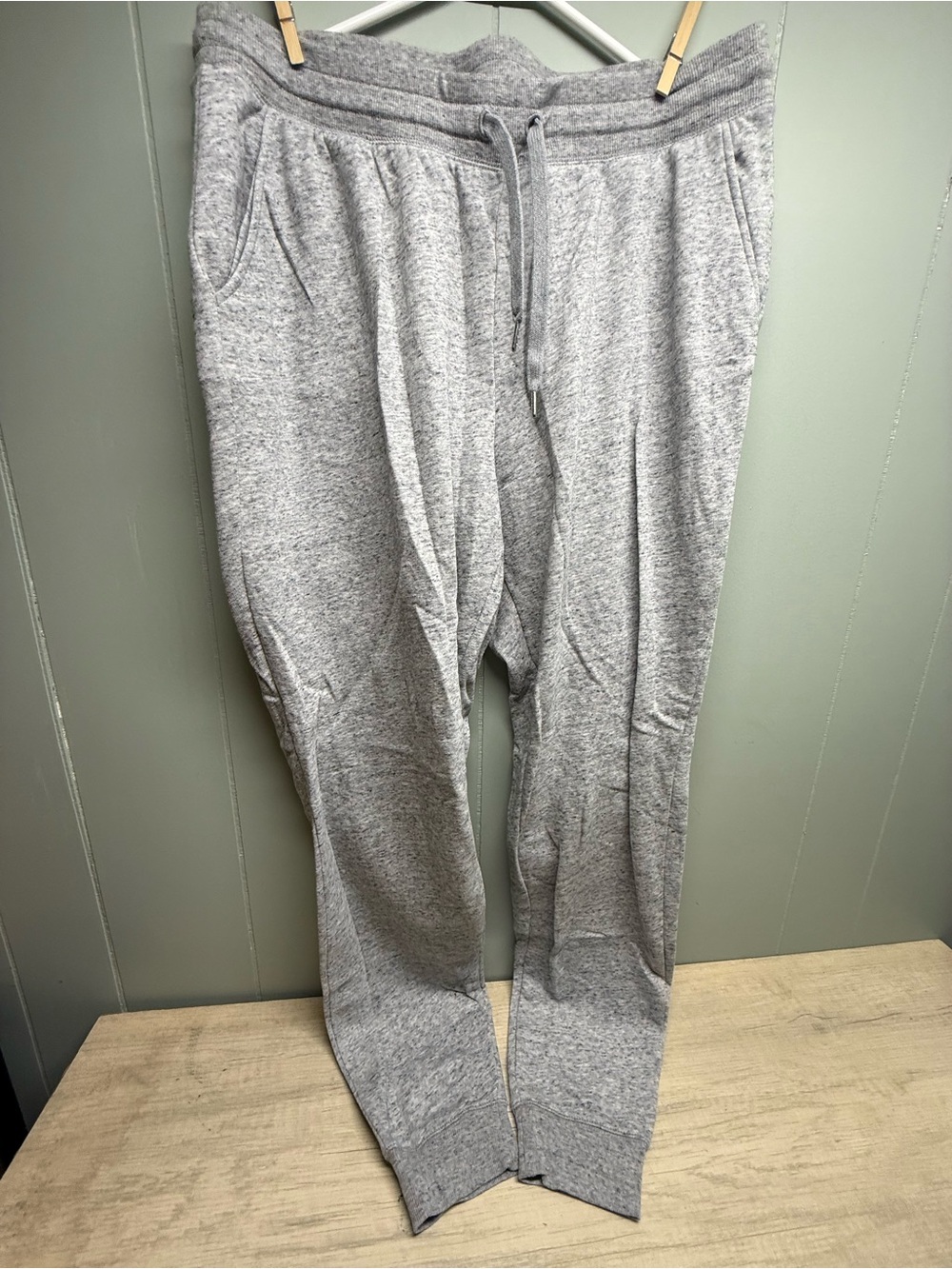 Old Navy Light Gray Women's Drawstring Joggers
